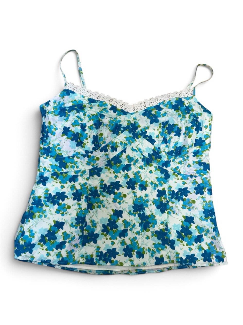 '00s Ann Taylor 100% Floral Lace Cami